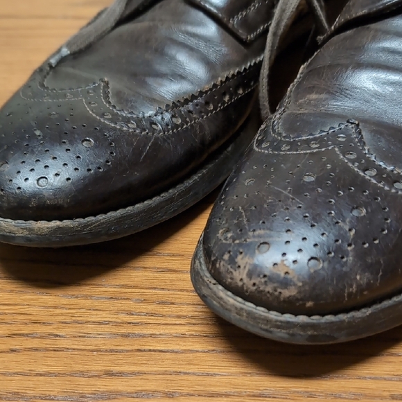 To Boot Company Men's Dark Brown Leather Boots - Picture 2 of 11